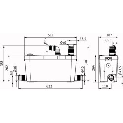 HiDrainlift 3-37 | Evacuare apa uzata | Canalizare