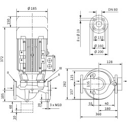 IPL 80/140-1.1/4 PN 10